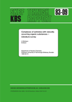 Complexes of actinides with naturally occuring organic substances - literature survey