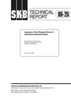Aspects of the physical state of smectite-adsorbed water